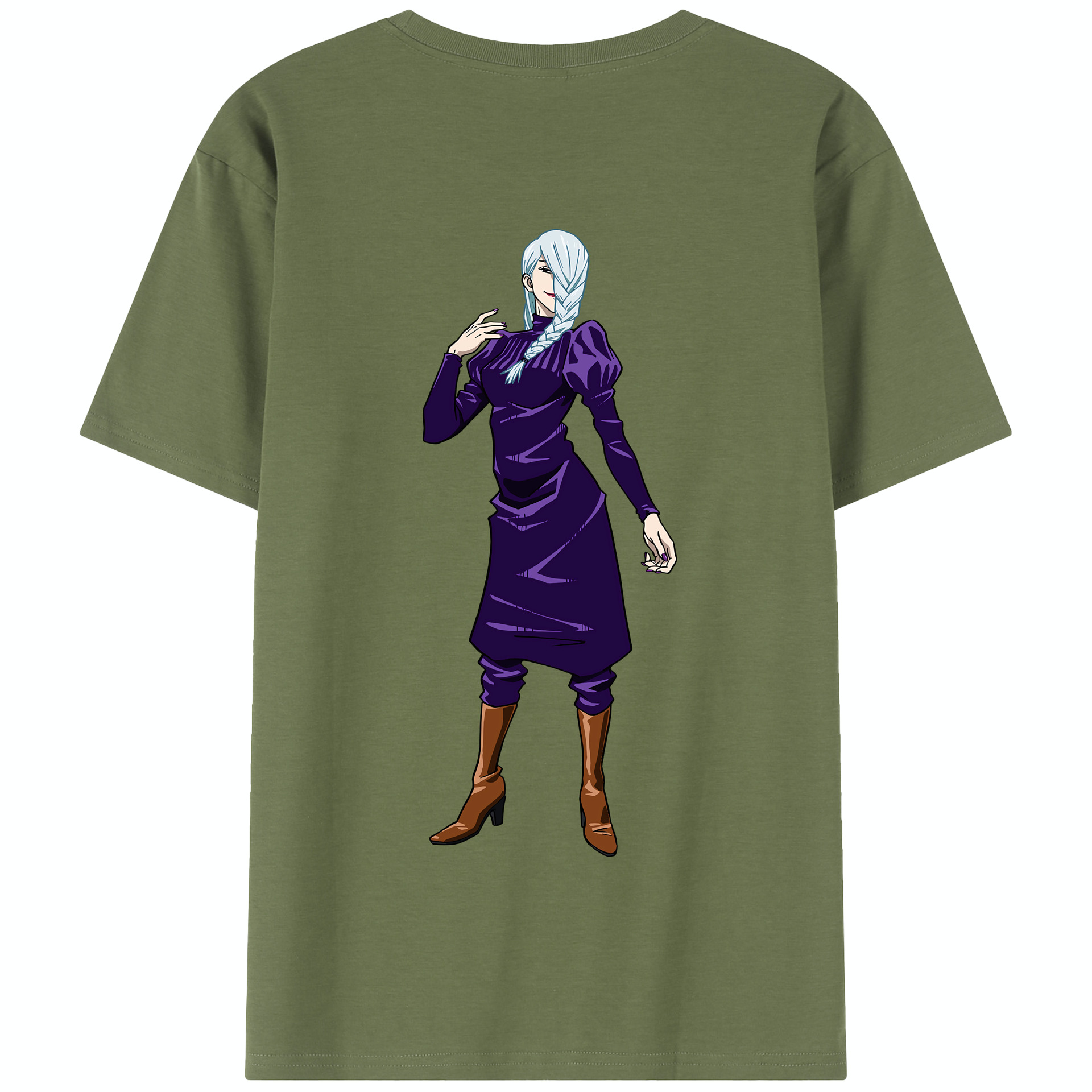 （画像用） 呪術廻戦 Jujutsu Kaisen 綿100％半袖Tシャツ（背面プリント）